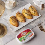 Cocas aux épinards et viande hachée