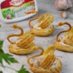 Choux salés en forme de cygnes